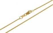 Corrente Ouro 18k Elo Rabo De Rato Roliço 60 Cm
