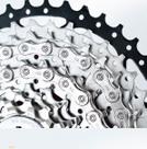 Corrente para bicicletas index bike 12V cromo Dourada e Rainbow