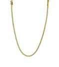 Corrente Peruano 5mm - Banhado a ouro 18k