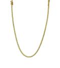 Corrente Peruano 5mm - Banhado a ouro 18k