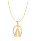 Corrente Piastrine+ Pingente Nossa Senhora Ouro 18k Maria Corrente Piastrine+ Pingente Nossa Senhora Ouro 18k Maria