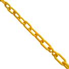 Corrente Plástica 10mm Amarela 10 Metros - Metasul Corrente Plástica 10mm Amarela 10 Metros - Metasul
