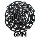 Corrente Plástica 6mm Metasul - Preta Corrente Plástica 6mm Metasul - Preta