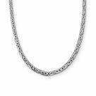 Corrente Ponto Peruano Masculina 3,5mm Prata 925 Corrente Ponto Peruano Masculina 3,5mm Prata 925