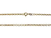 Corrente Portuguesa 40cm Ouro 18k Ishizaki - 3.47 II