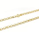 Corrente Portuguesa Em Ouro 18k 60cm Elo Português Cordão Colar Gargantilha Feminina