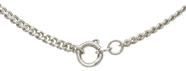 Corrente Prata 925 Masc Longa 50cm Elo Grumet J25885 - Prata