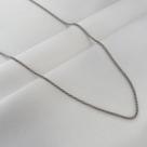Corrente Prata Pipoca Envelhecida 45 cm 1mm Corrente Prata Pipoca Envelhecida 45 cm 1mm