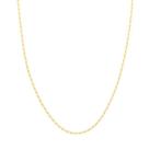 Corrente Rommanel Banhado Alternado 1x1 Lixado 530146 42cm Cor:Dourado Corrente Rommanel Banhado Alternado 1x1 Lixado 530146 42cm Cor:Dourado