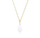 Corrente Singapura 45cm Com Pingente Pedra Ágata Em Ouro 18k Corrente Singapura 45cm Com Pingente Pedra Ágata Em Ouro 18k