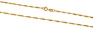 Corrente Singapura Maciça 60cm 2,75g Ouro 18k
