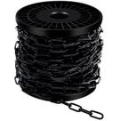 Corrente suspensa de metal Sel Natural 3 mm 10 mm preta 33 pés