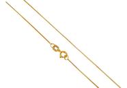 Corrente Veneziana 1,90g 40cm Ouro 18k