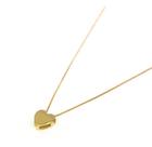Corrente Veneziana 45cm de Ouro 18k com Pingente Coração Colar Cordão Gargantilha Feminina Corrente Veneziana 45cm de Ouro 18k com Pingente Coração Colar Cordão Gargantilha Feminina