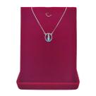 Corrente Veneziana 45cm Nossa Senhora Aparecida Prata 925 Corrente Veneziana 45cm Nossa Senhora Aparecida Prata 925