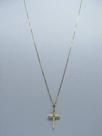 Corrente Veneziana 60cm E Pingente crucifixo Ouro 18k 750 Corrente Veneziana 60cm E Pingente crucifixo Ouro 18k 750