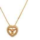 Corrente Veneziana + Coração Divino Espirito Santo Zircônia Cravejado + Extensor