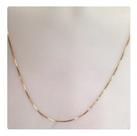 Corrente Veneziana Cordão De 70cm Com 1.60 Grs Ouro 18k 750
