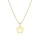 Corrente Veneziana em Ouro 18K 0,750 com Pingente Patinha