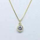 Corrente Veneziana Folheada Ouro 18k 45cm + Ping Ponto D Luz Corrente Veneziana Folheada Ouro 18k 45cm + Ping Ponto D Luz
