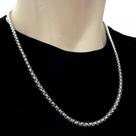 Corrente Veneziana Grossa 5mm Aço Inoxidavel 60cm