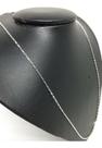 Corrente Veneziana Longa 60cm Em Prata 925 Italiana
