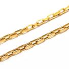 Corrente Veneziana Longa Oca Ouro Amarelo 18 Kl