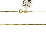 Corrente Veneziana Ouro 18k com 50cm - 2.69 II