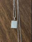 Corrente Veneziana Prata Maciça 925 C/ Pingente Placa 60cm Corrente Veneziana Prata Maciça 925 C/ Pingente Placa 60cm