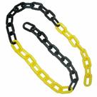 Corrente Zebrada Elo Pequeno 5mm- Pro Safety 1 metro Plastcor