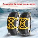 Correntes De Neve Em TPU Reforçado Com Fivela Dupla Ajustável Antiderrapante, Ferramenta De