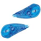 Corretivo Em Fita 5mm X 5,5m Cis Tape Kit C/2 Branquinho