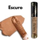 Corretivo Líquido Bitarra Beauty - ESCURO - possui Ácido Hialurônico, Vitamina E, Alta Cobertura, Hidratação, Acabamento Matte e longa duracao