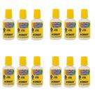 Corretivo Líquido Blister 18ml Branco Kit com 12 Unidades