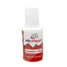 Corretivo Liquido Branco Com Pincel Escolar Win Paper