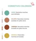 Corretivo liquido camuflagem salmão vizella 5g Corretivo liquido camuflagem salmão vizella 5g