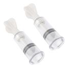 Corretor de mamilo Cndiyald 2 peças de silicone 2,5 cm