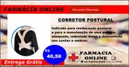 Corretor postural tamanho P/M
