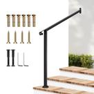 Corrimão externo VIVOSUN 80x100 cm 2 Step Black Iron