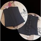 Corselet modelador 11 barbatanas de amarrar new form
