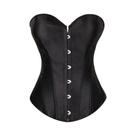 Corset Gótico Sexy Feminino, Modelador De Cintura, Bustier Com Efeito Push up