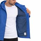 Corta Vento Masculina Preta Leve Com Capuz Removivel Cor:AzulTamanho:G