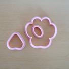 Cortador 3D Patinha De Cachorro Pasta Americana 5cm