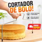 Cortador Alinhador De Bolo Facil De Cortar 2 Linhas Aço Inox Cortador Alinhador De Bolo Facil De Cortar 2 Linhas Aço Inox