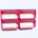 Cortador Alta Produção Retangular 6x3cm com 4 Cavidades - D251247 Cortador Alta Produção Retangular 6x3cm com 4 Cavidades - D251247