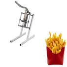 Cortador Batata Frita Legumes Mural Suporte 10x10mm Polído
