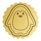 Cortador Biscoito Animal Pinguim em Pé Fofo