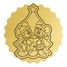 Cortador Biscoito Árvora Natal Mickey e Minnie Cortador Biscoito Árvora Natal Mickey e Minnie