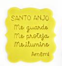 Cortador Biscoito Batizado Santo Anjo 7CM Cortador Biscoito Batizado Santo Anjo 7CM