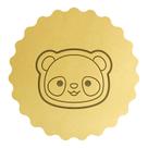 Cortador Biscoito Cabeça de Panda Fofinho